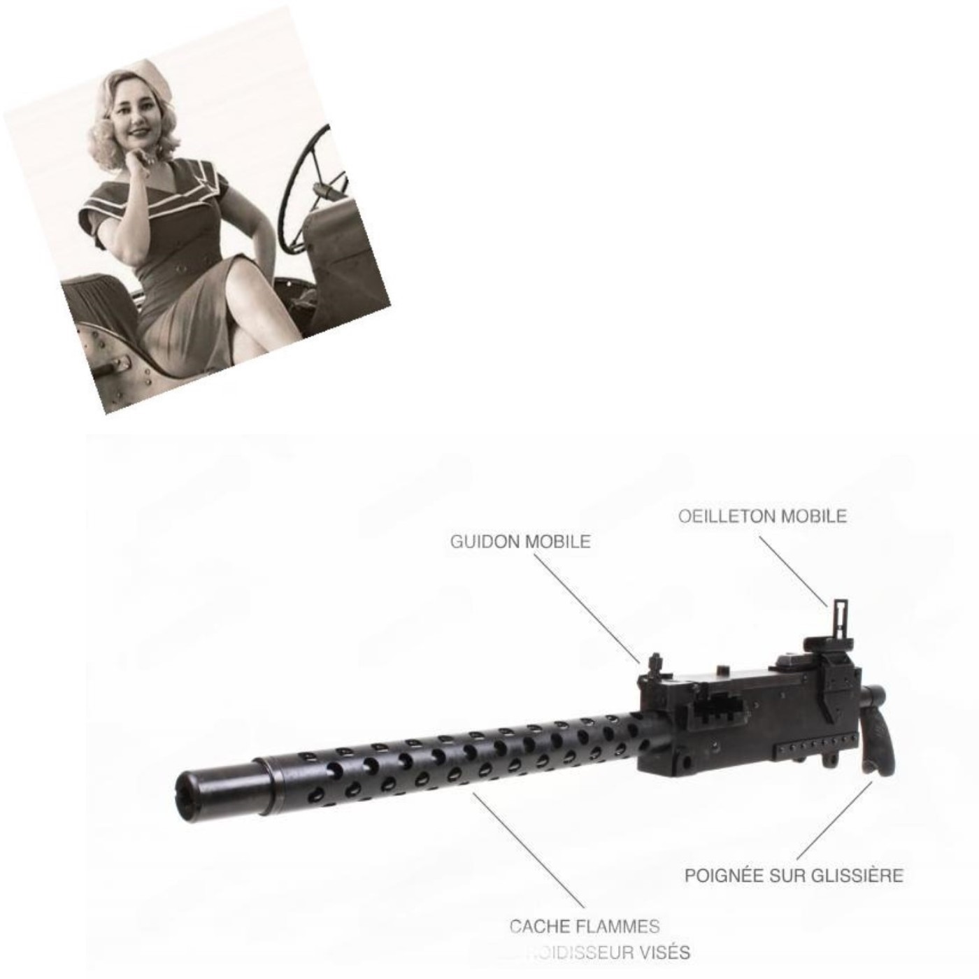 KULOMET M1919 BROWNING CAL.30 REPRO